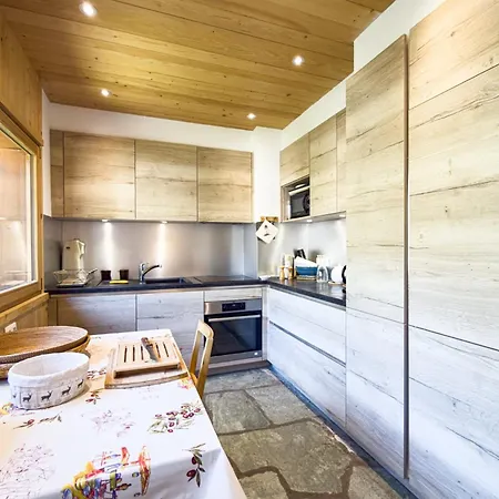 90 M With Garden In Mont-blanc Apartment *
